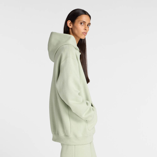 New Balance Γυναικείο φούτερ Linear Heritage Fleece Long Hoodie